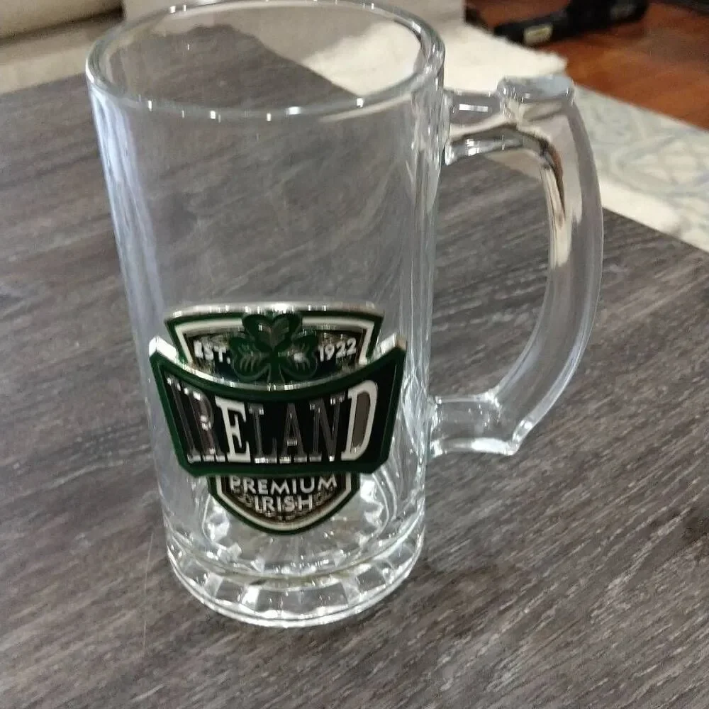 Ireland Premium Irish 16oz Glass Beer Mug